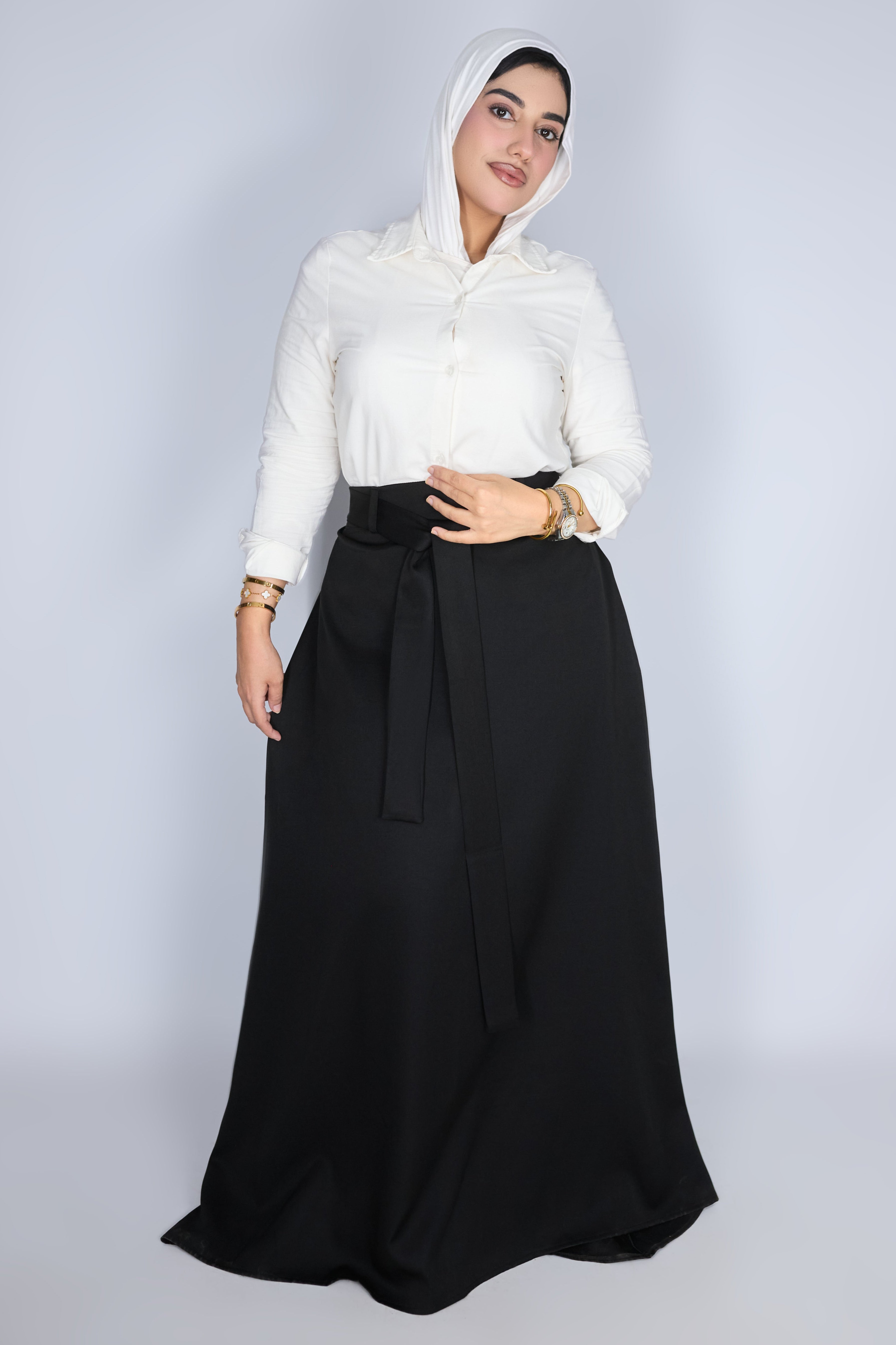 The classy Black skirt