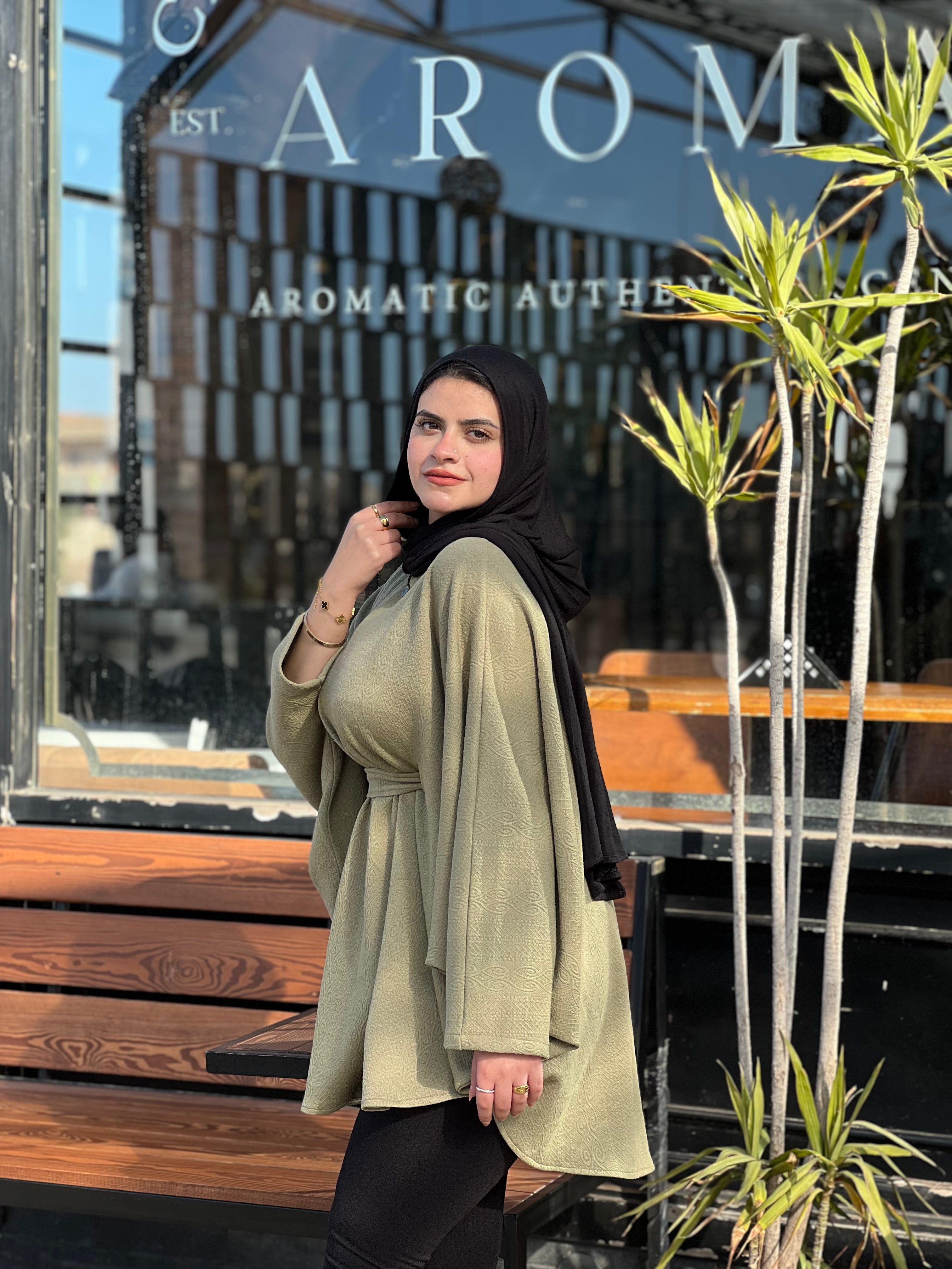 Stylish blouse (Mint green)