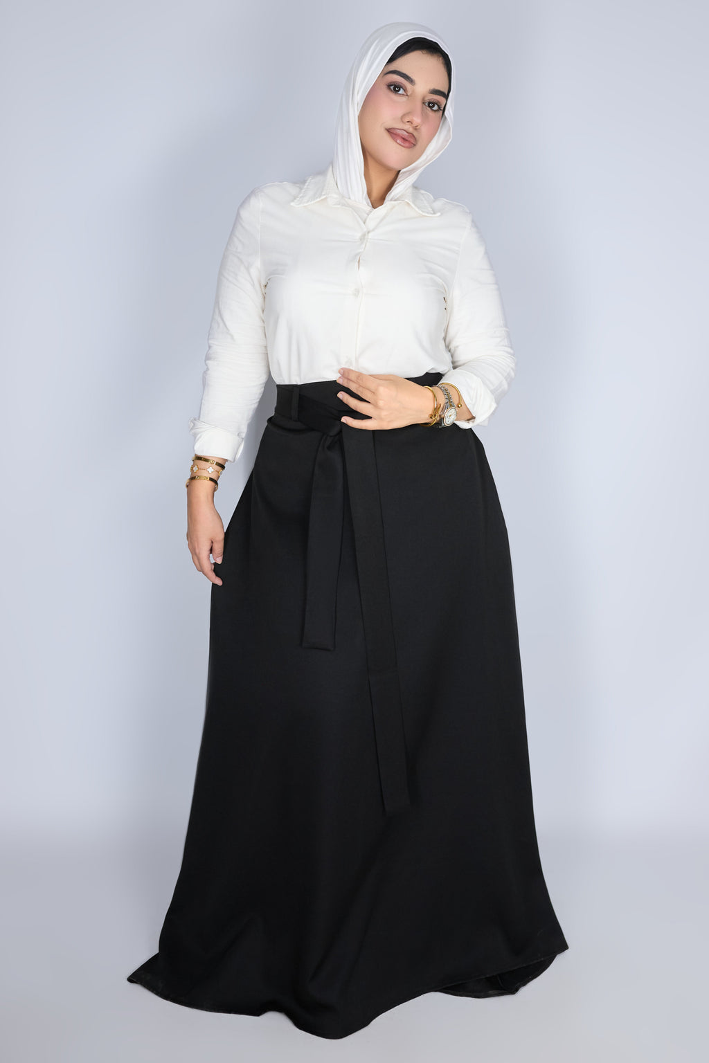 The classy Black skirt