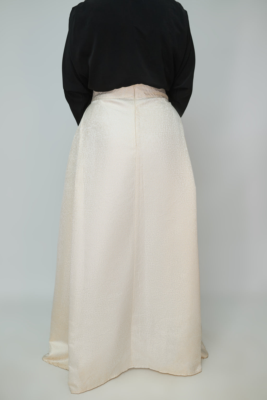 Golden soiree skirt