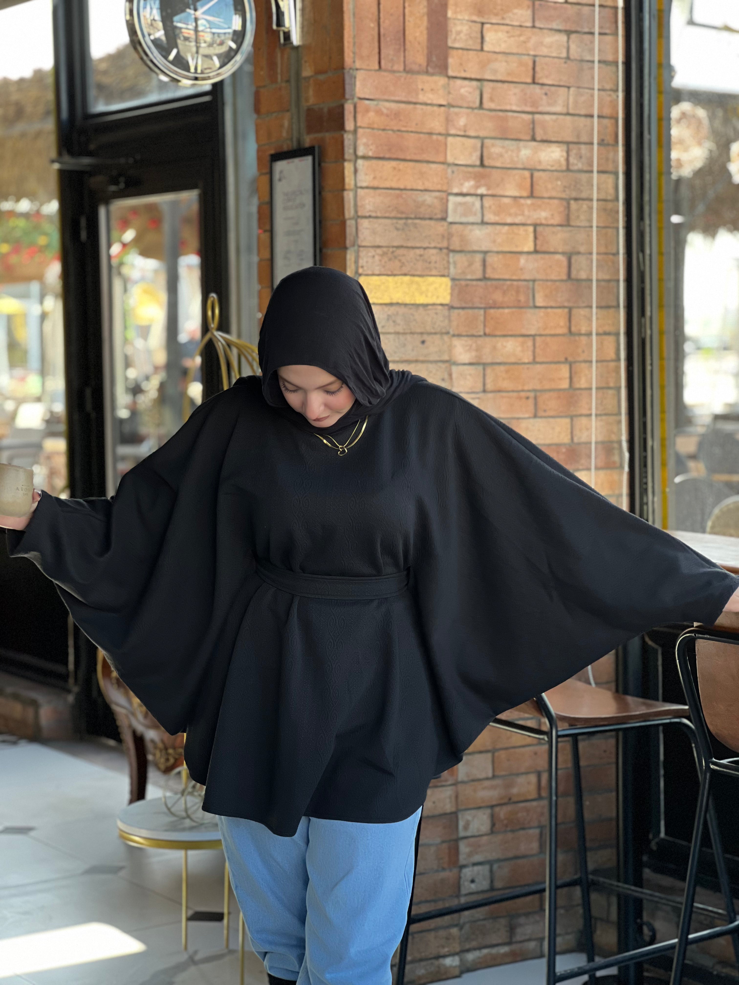 stylish blouse (Black)