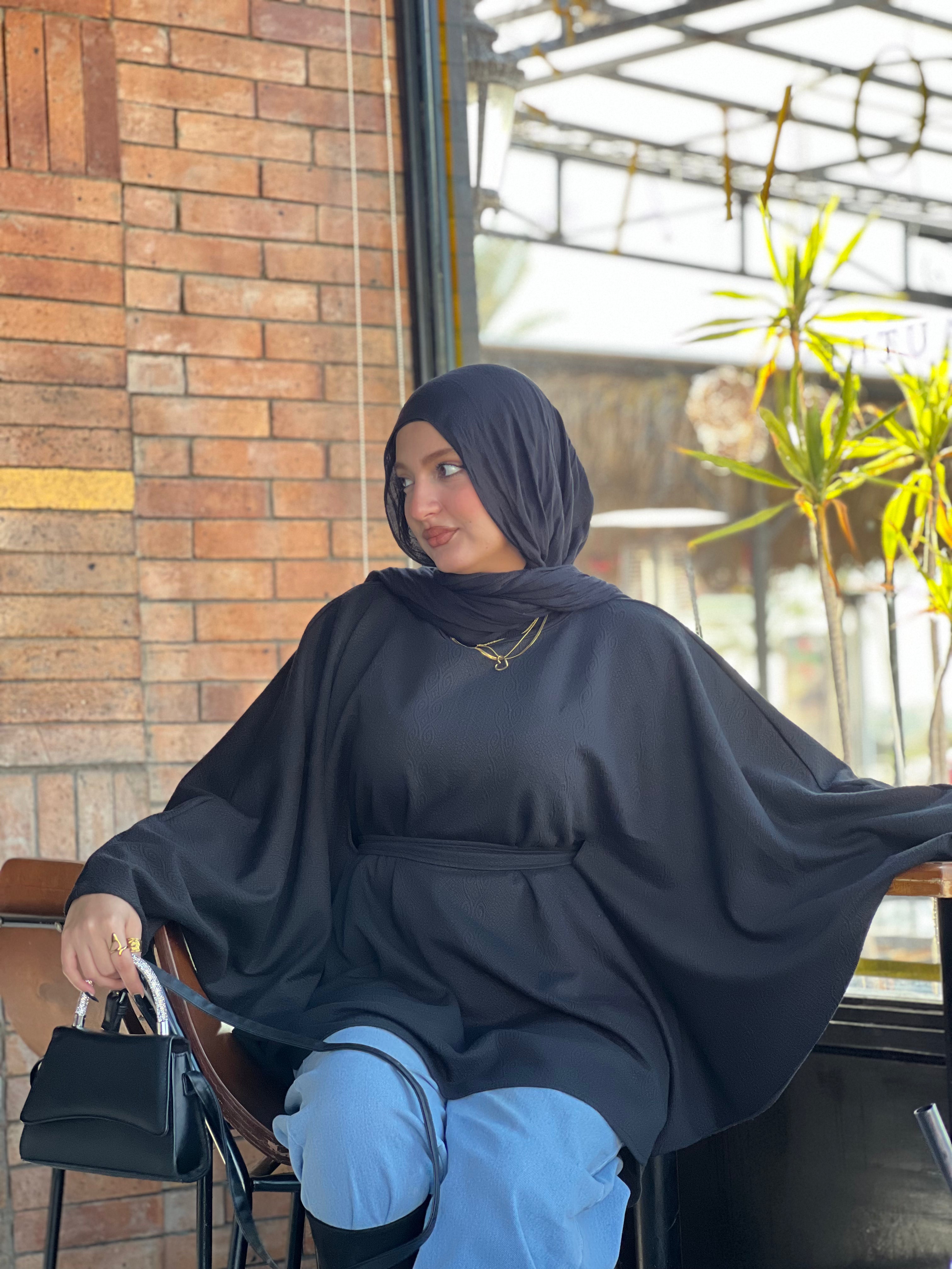 stylish blouse (Black)